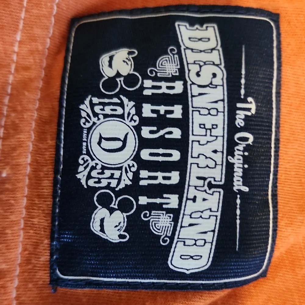 Disney Parks Orange Tee - Picture 3 of 4